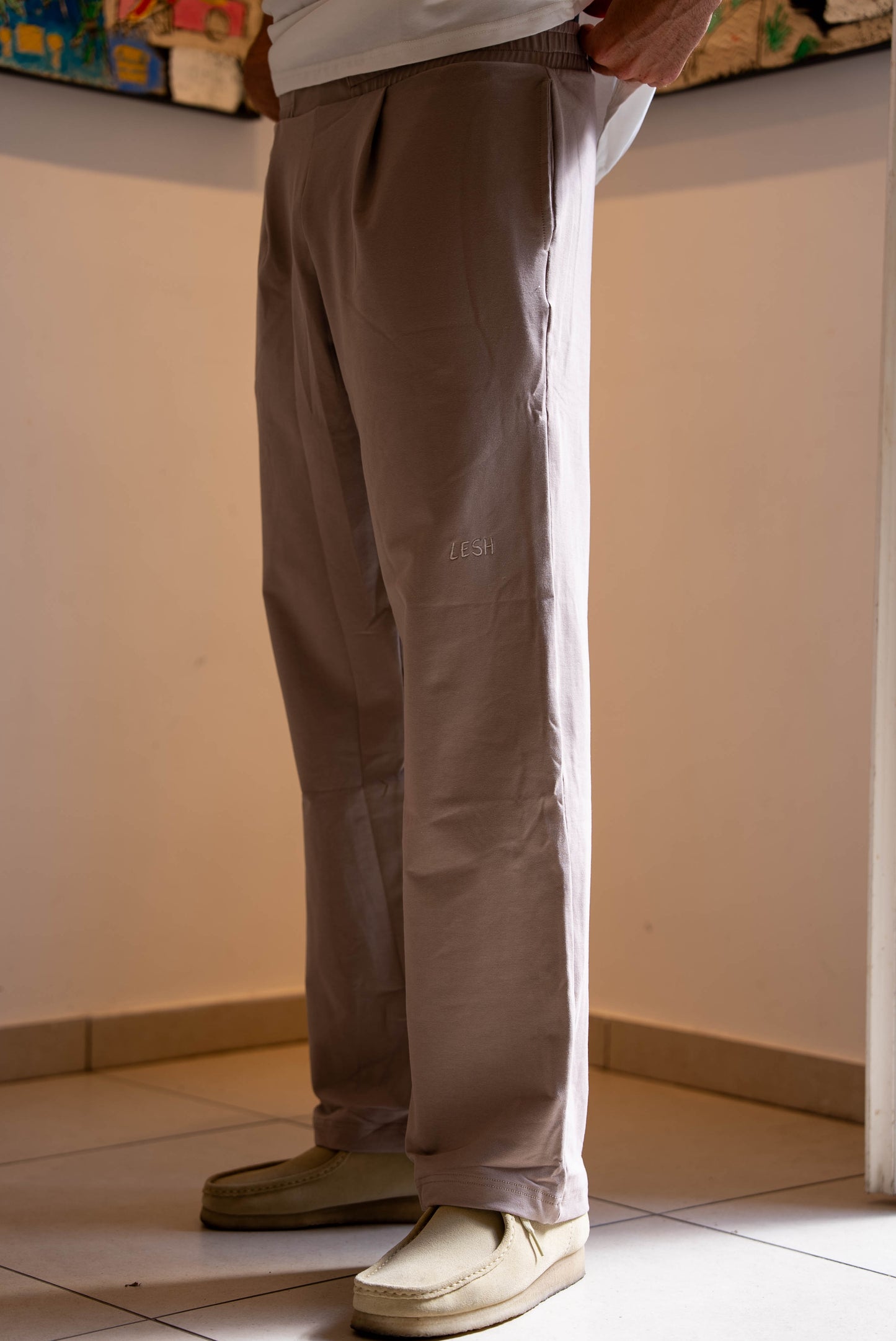 LESH Tailored Sweatpants Dusty Rose