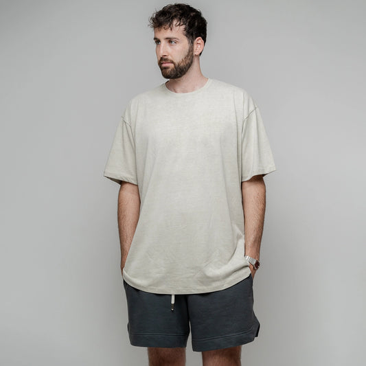 Oversize Beige T Shirt