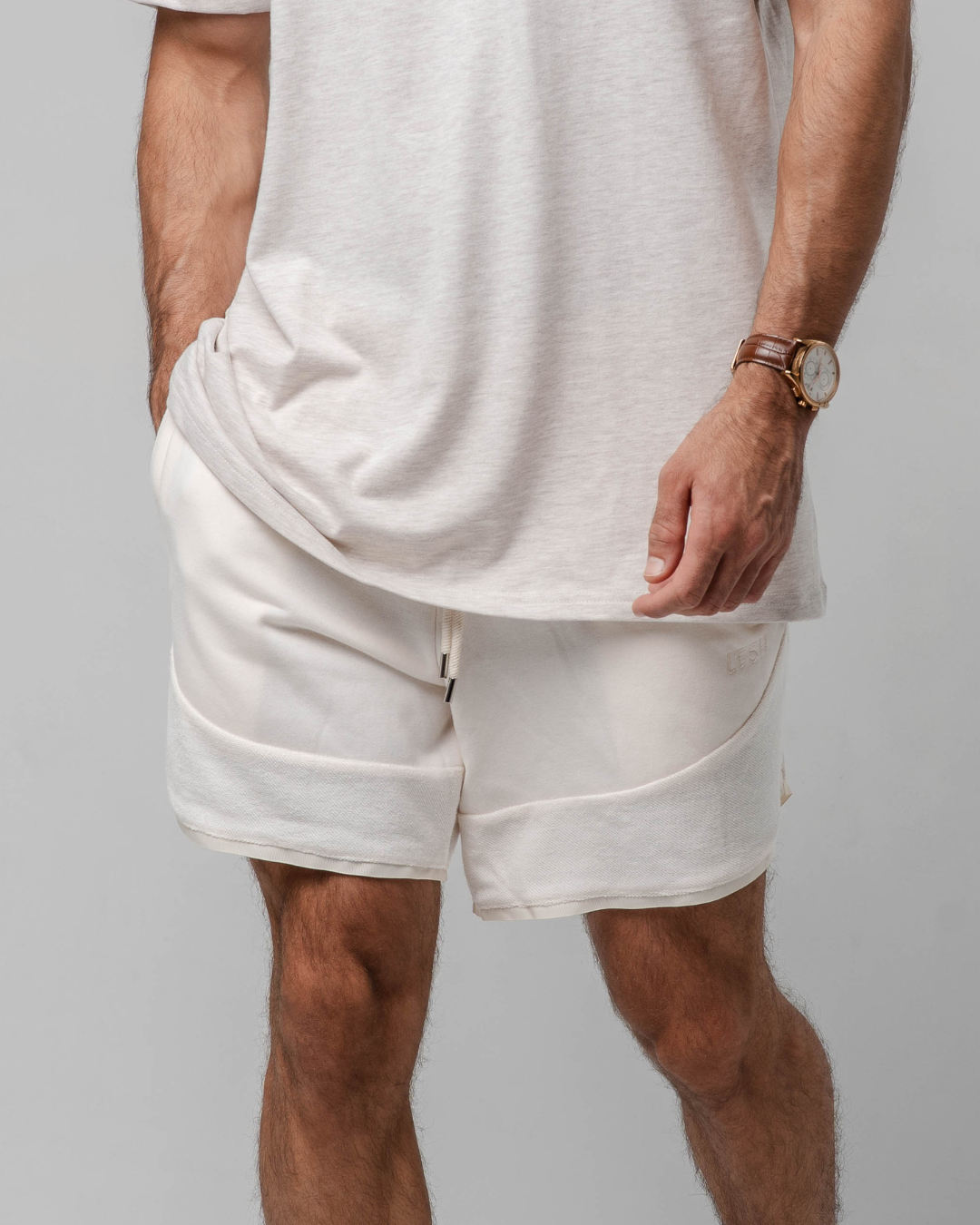 LESH Shorts Ivory